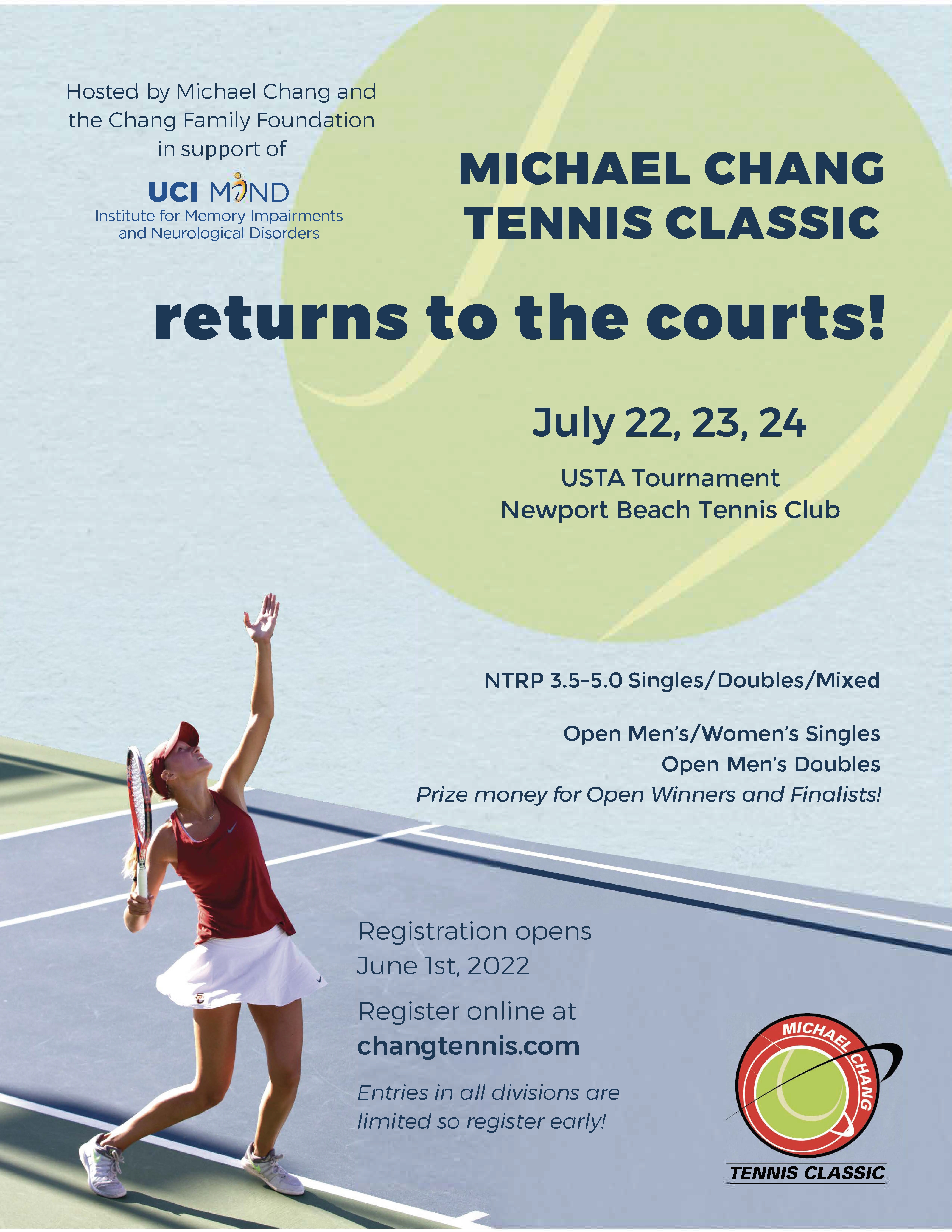 2022 Michael Chang Tennis Classic